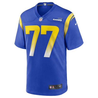 Los Angeles Rams Andrew Whitworth Game Royal Football Jersey product image
