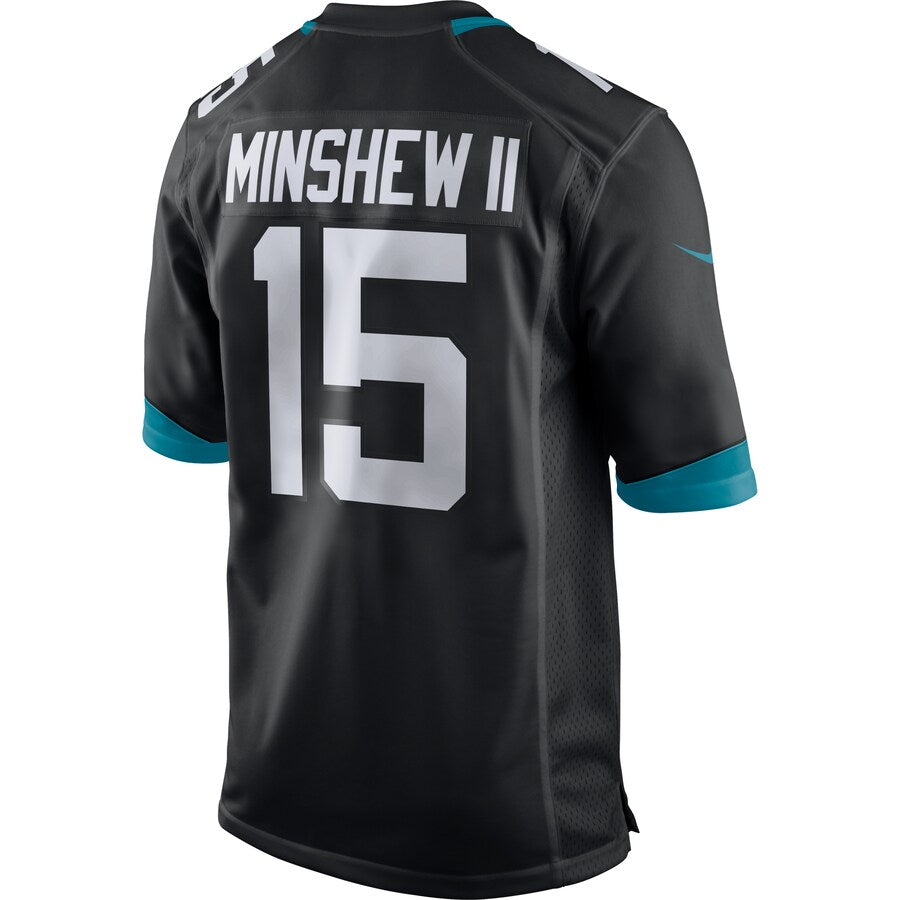 Jacksonville Jaguars Gardner Minshew Game Black Football Jersey product image