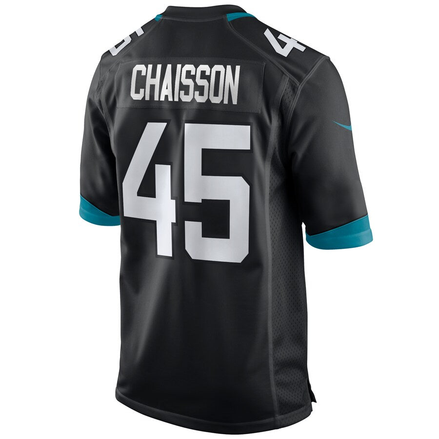 Jacksonville Jaguars K'lavon Chaisson Game Black Football Jersey product image