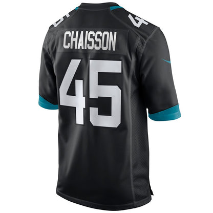 Jacksonville Jaguars K'lavon Chaisson Game Black Football Jersey product image