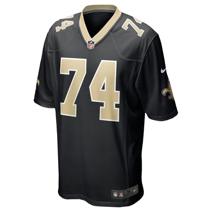 New Orleans Saints James Hurst Game Black Football Jersey product image