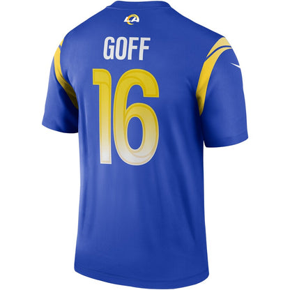 Los Angeles Rams Jared Goff Royal Football Jersey product image