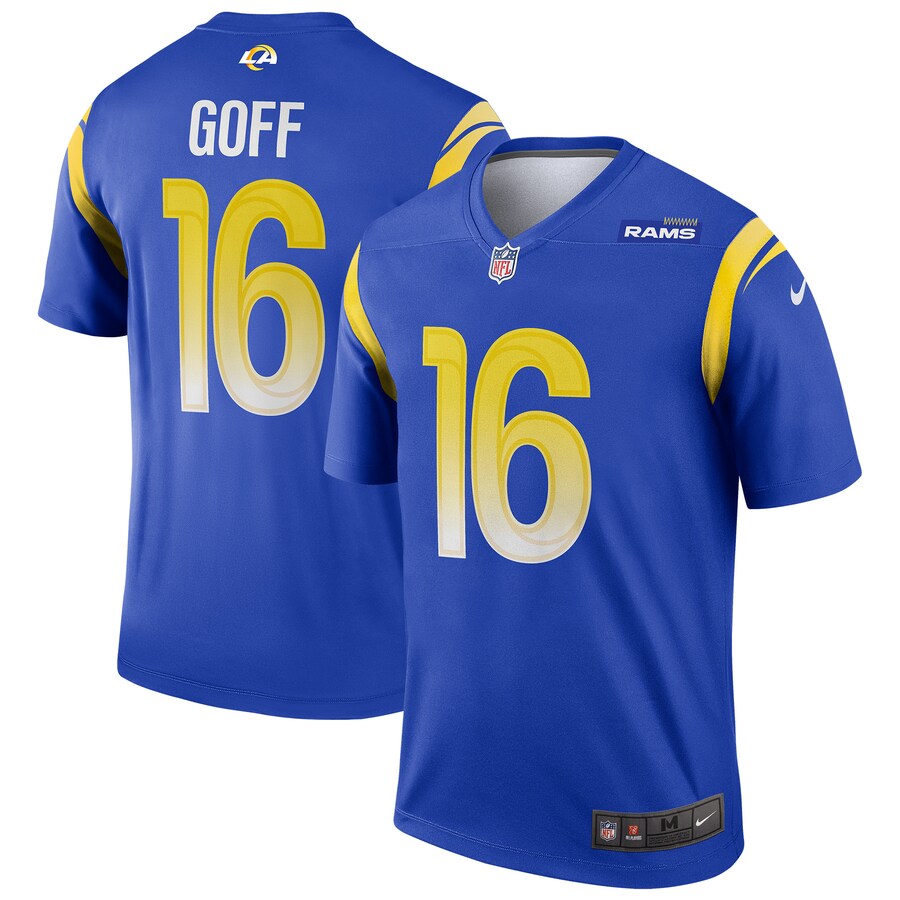 Los Angeles Rams Jared Goff Royal Football Jersey product image