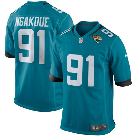 Jacksonville Jaguars Yannick Ngakoue Teal Game Teal Football Jersey product image