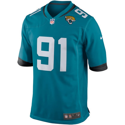 Jacksonville Jaguars Yannick Ngakoue Teal Game Teal Football Jersey product image