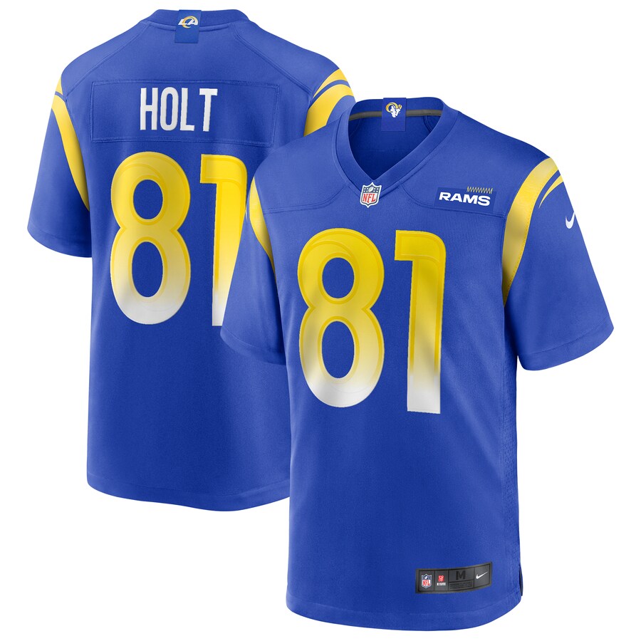 Los Angeles Rams Torry Holt Game Royal Football Jersey product image