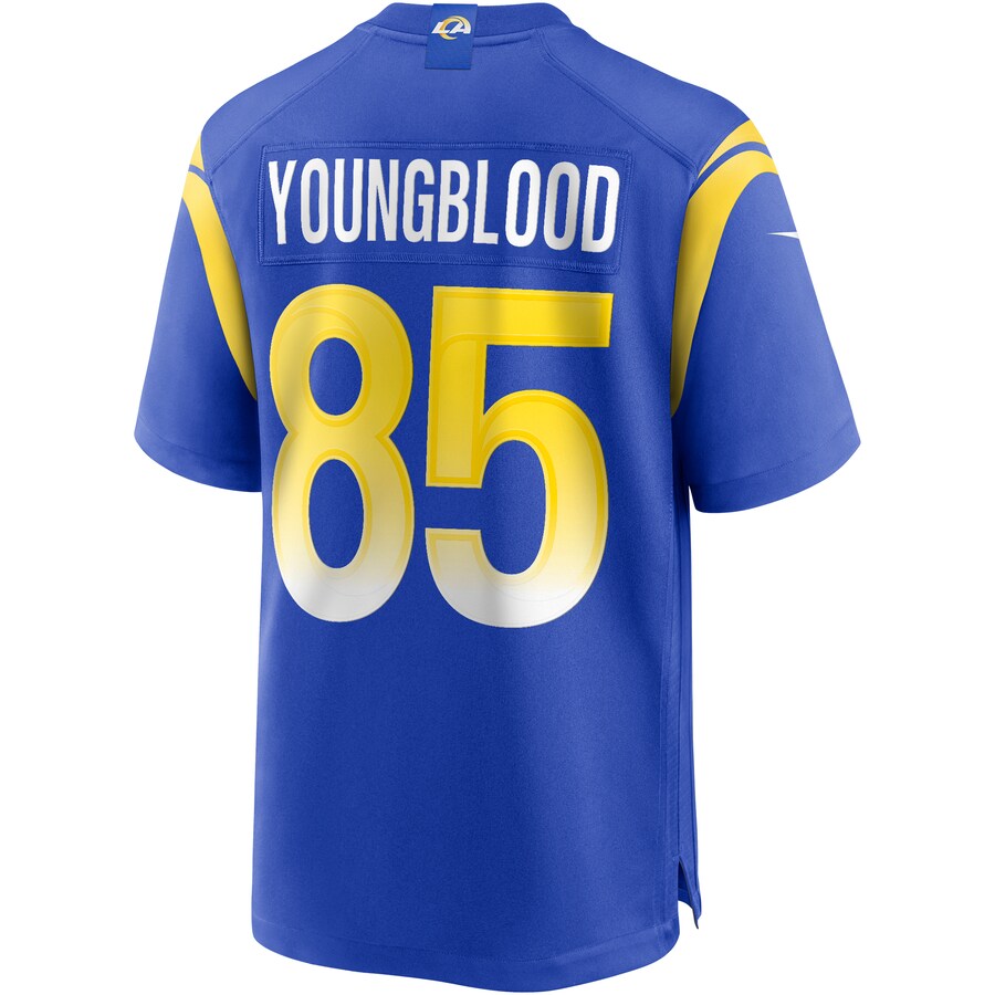Los Angeles Rams Jack Youngblood Game Royal Football Jersey product image