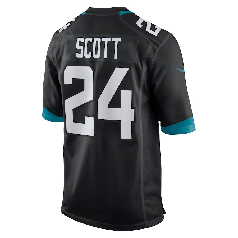Jacksonville Jaguars Josiah Scott Game Black Football Jersey product image