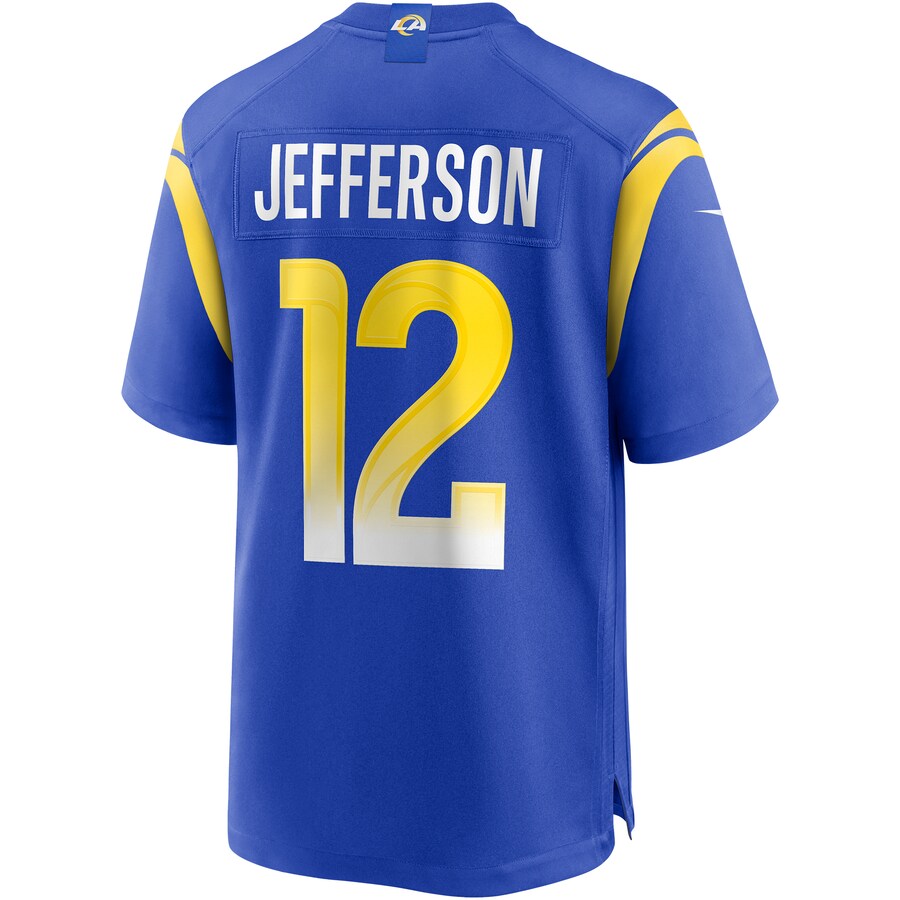 Los Angeles Rams Van Jefferson Game Royal Football Jersey product image