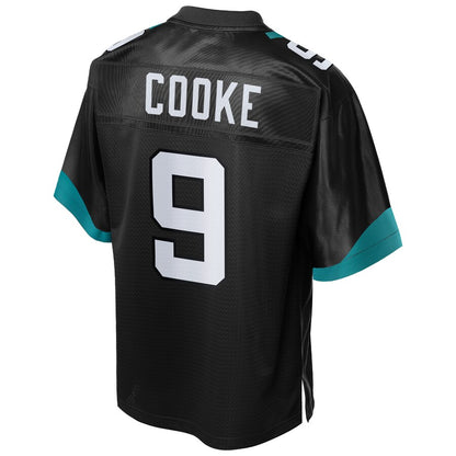 Jacksonville Jaguars Logan Cooke Pro Line Big & Tall Black Football Jersey product image