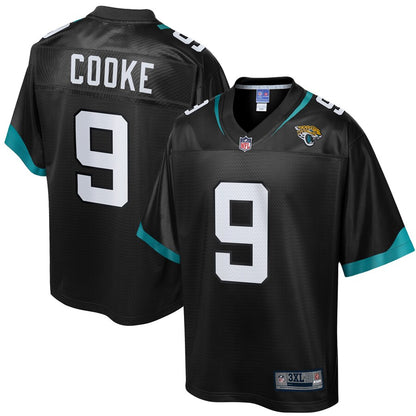 Jacksonville Jaguars Logan Cooke Pro Line Big & Tall Black Football Jersey product image