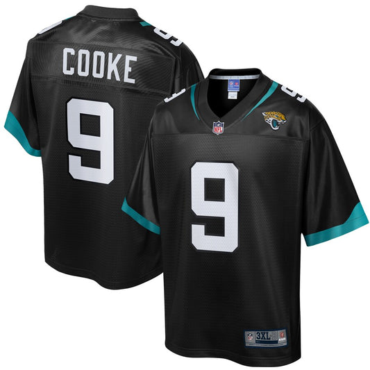Jacksonville Jaguars Logan Cooke Pro Line Big & Tall Black Football Jersey product image