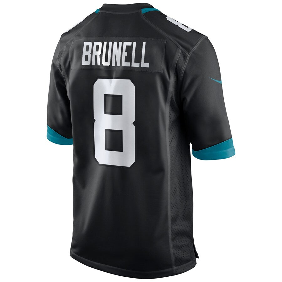 Jacksonville Jaguars Mark Brunell Game Black Football Jersey product image