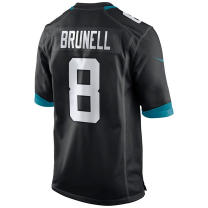 Jacksonville Jaguars Mark Brunell Game Black Football Jersey product image