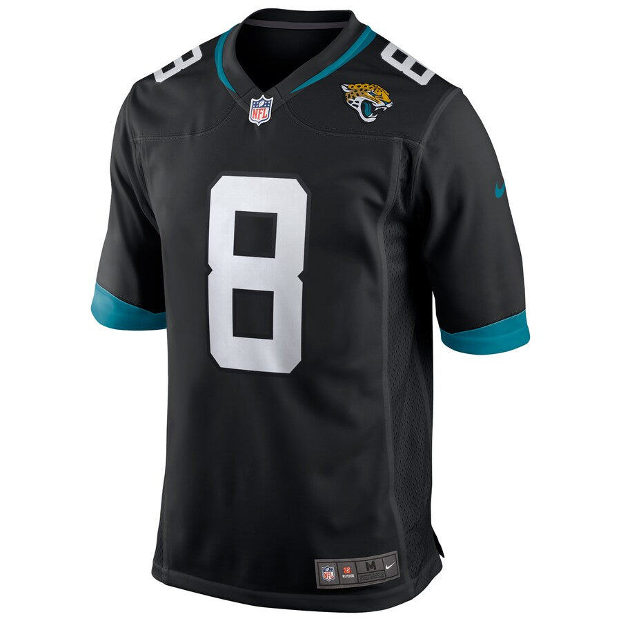 Jacksonville Jaguars Mark Brunell Game Black Football Jersey product image