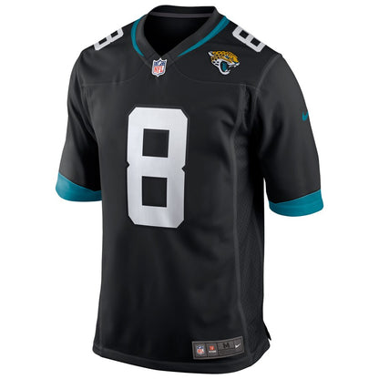 Jacksonville Jaguars Mark Brunell Game Black Football Jersey product image