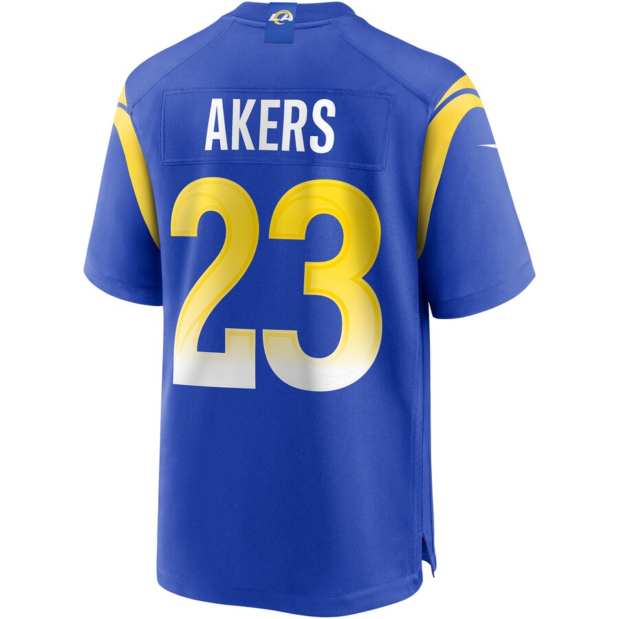 Los Angeles Rams Cam Akers Game Royal Football Jersey product image