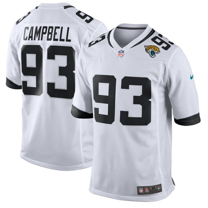 Jacksonville Jaguars Calais Campbell 2018 Game White Football Jersey product image