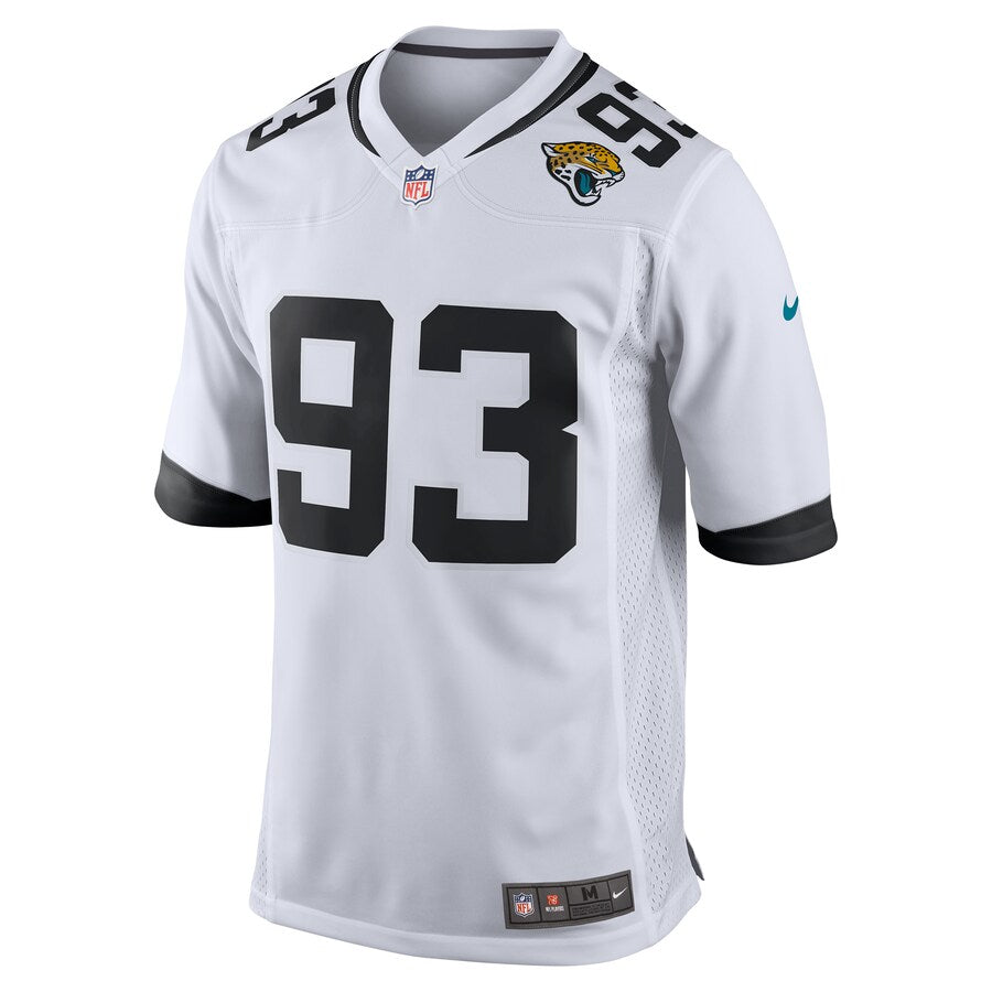 Jacksonville Jaguars Calais Campbell 2018 Game White Football Jersey product image