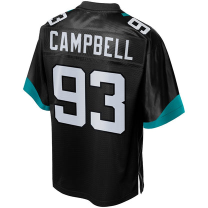 Jacksonville Jaguars Calais Campbell Pro Line Big & Tall Black Football Jersey product image