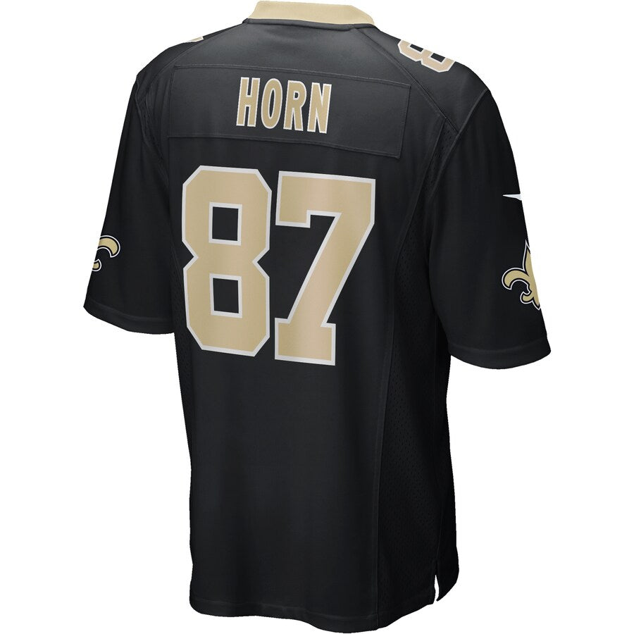 New Orleans Saints Joe Horn Game Black Football Jersey product image