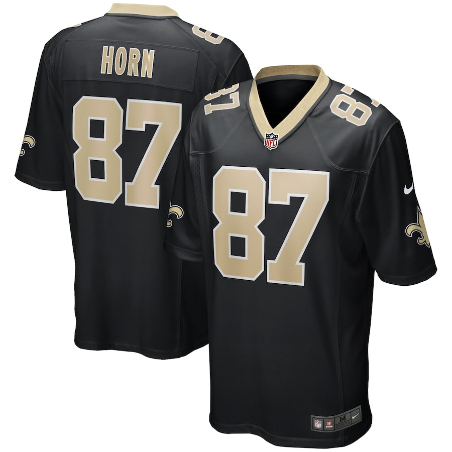 New Orleans Saints Joe Horn Game Black Football Jersey product image
