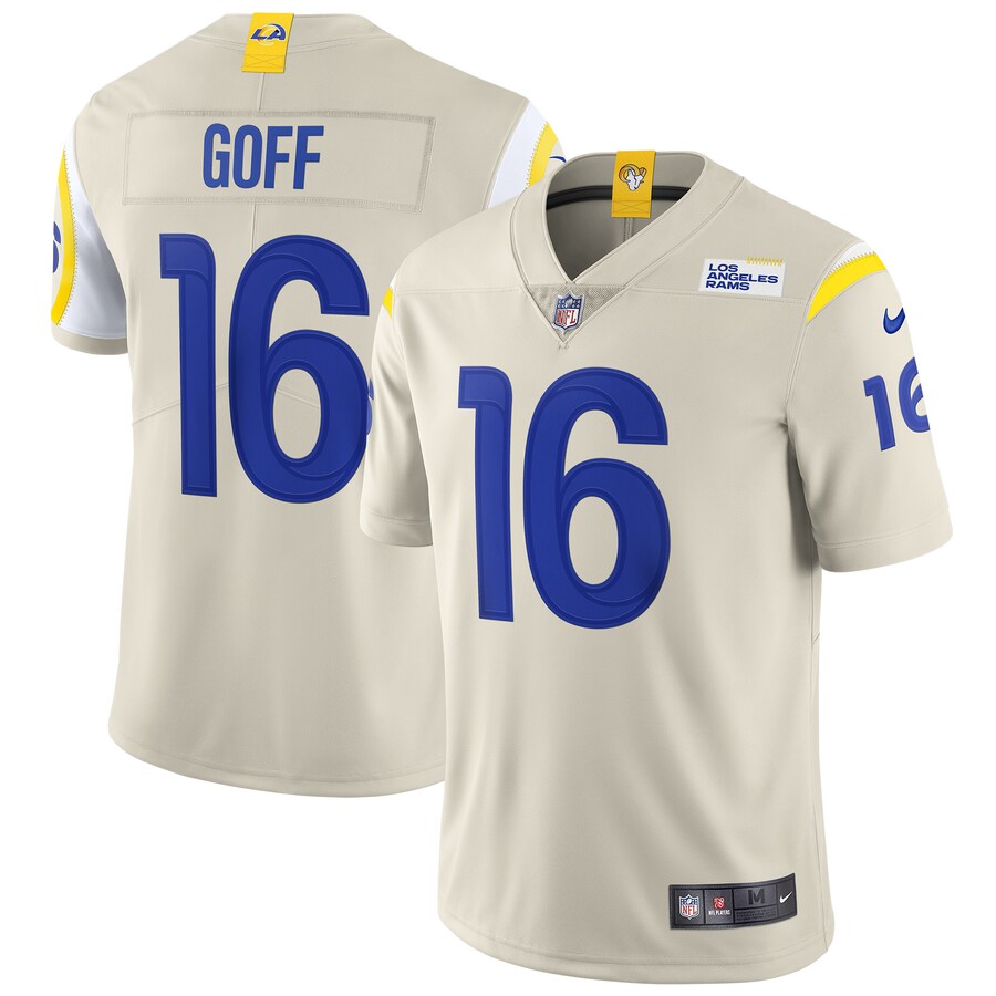 Los Angeles Rams Jared Goff Bone Limited Football Jersey product image