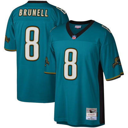 Jacksonville Jaguars Mark Brunell Teal Legacy Teal Football Jersey product image