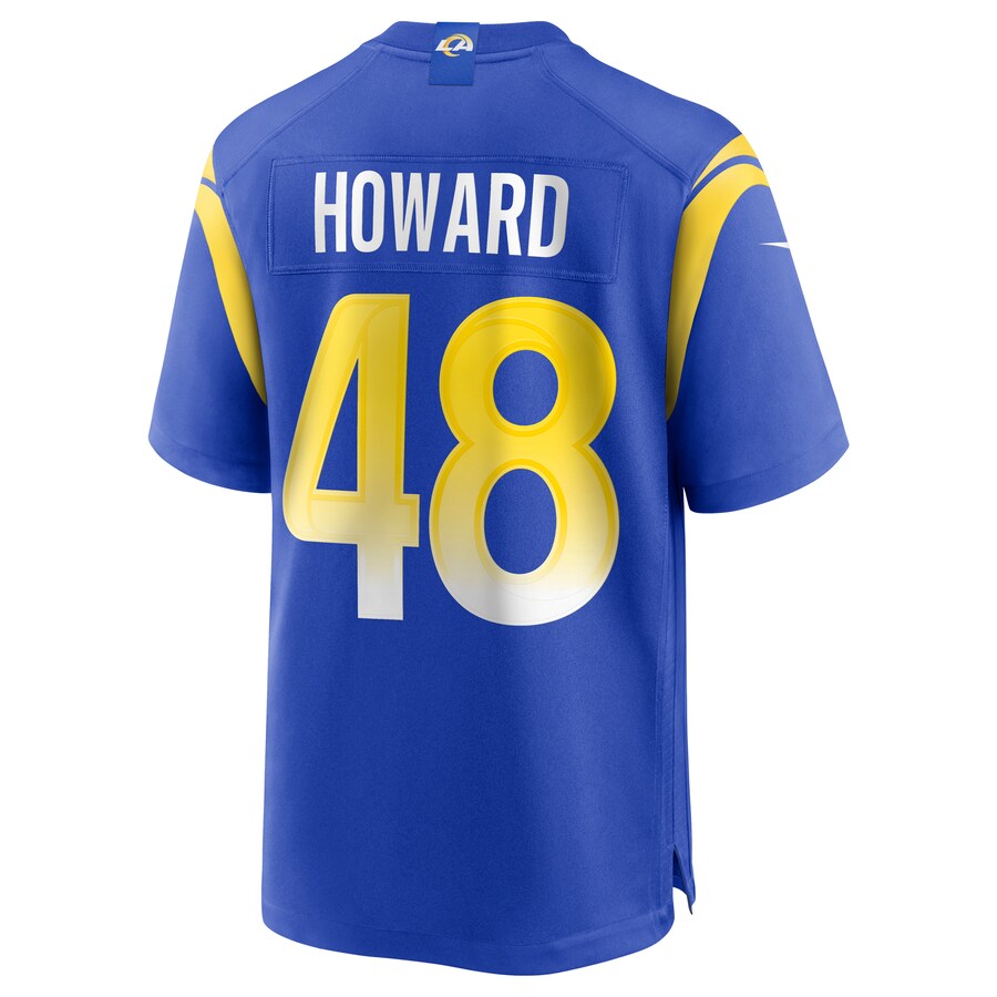 Los Angeles Rams Travin Howard Game Royal Football Jersey product image