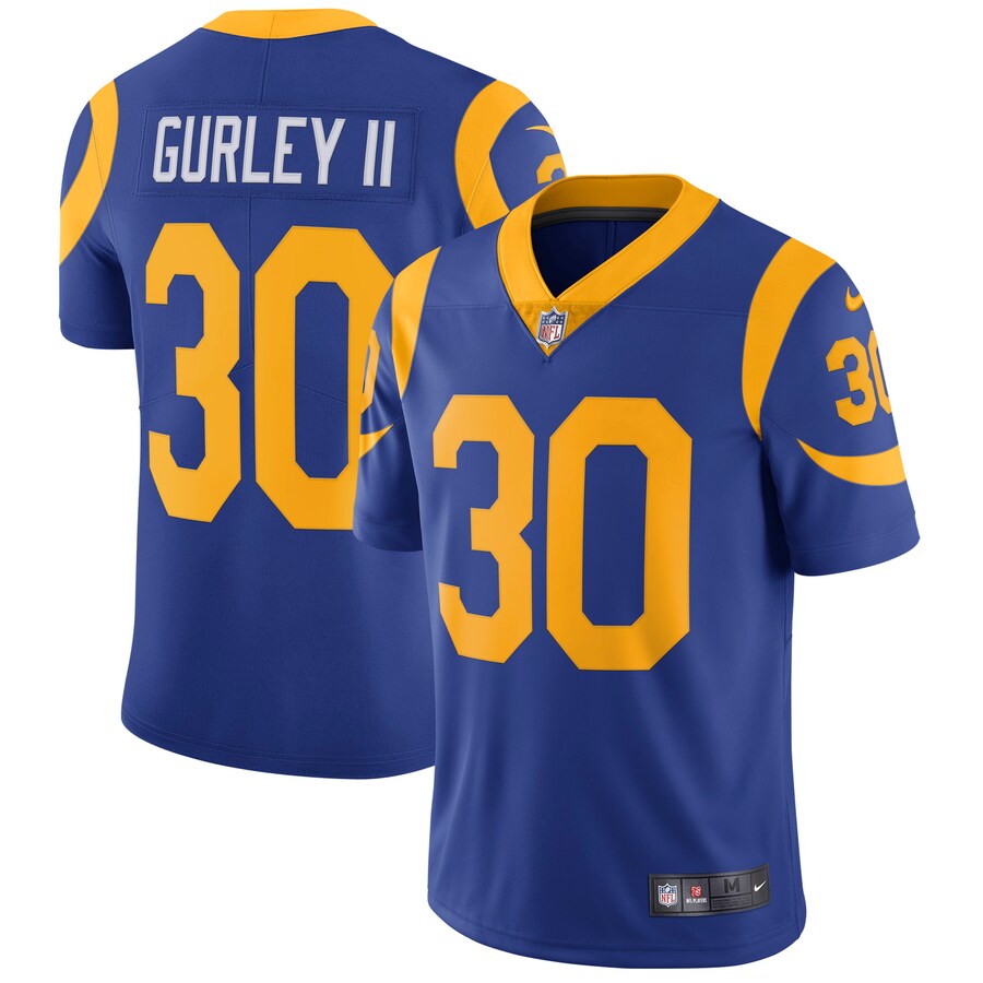 Los Angeles Rams Todd Gurley Limited Royal Football Jersey product image