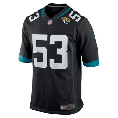 Jacksonville Jaguars Dakota Allen Game Black Football Jersey product image