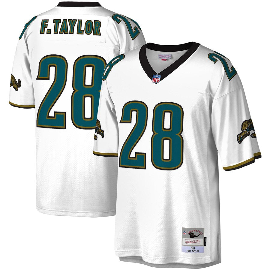 Jacksonville Jaguars Fred Taylor Legacy White Football Jersey product image