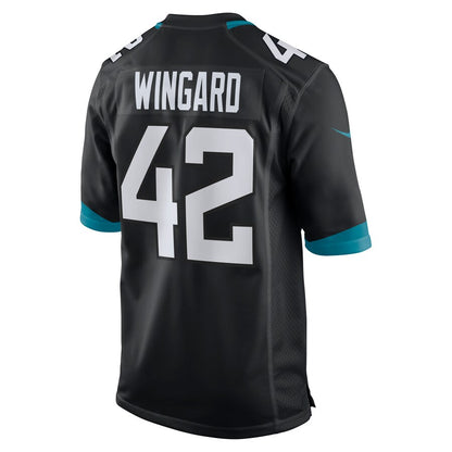 Jacksonville Jaguars Andrew Wingard Game Black Football Jersey product image