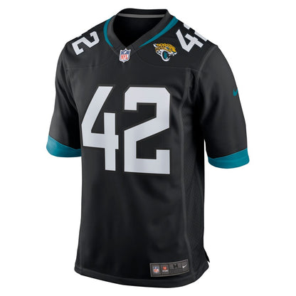 Jacksonville Jaguars Andrew Wingard Game Black Football Jersey product image