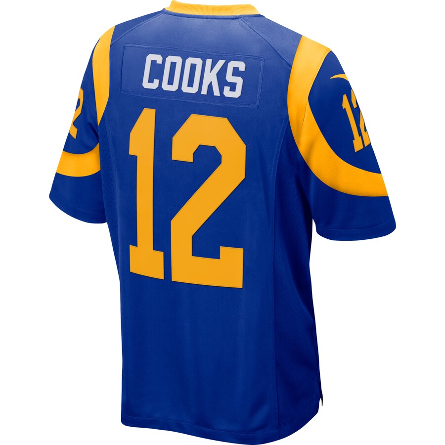 Los Angeles Rams Brandin Cooks Game Royal Football Jersey product image