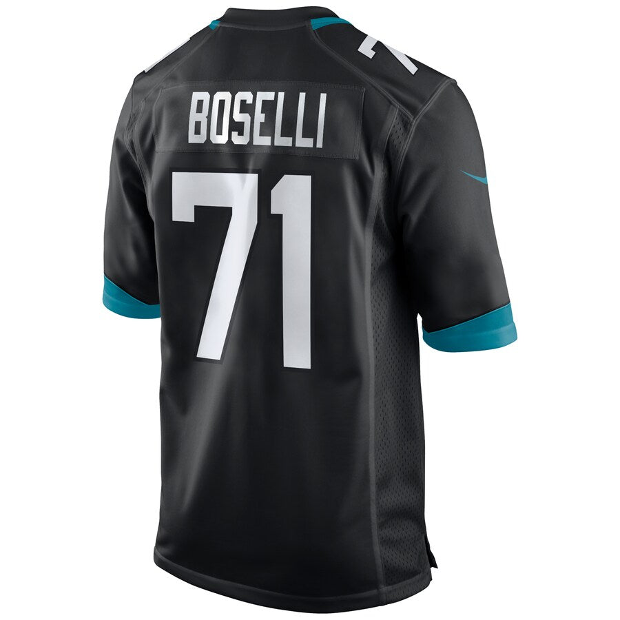 Jacksonville Jaguars Tony Boselli Game Black Football Jersey product image