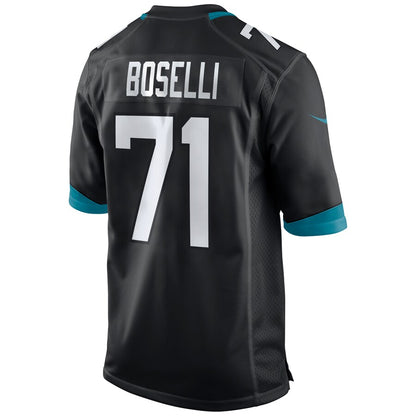 Jacksonville Jaguars Tony Boselli Game Black Football Jersey product image