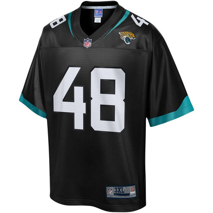 Jacksonville Jaguars Leon Jacobs Pro Line Big & Tall Black Football Jersey product image