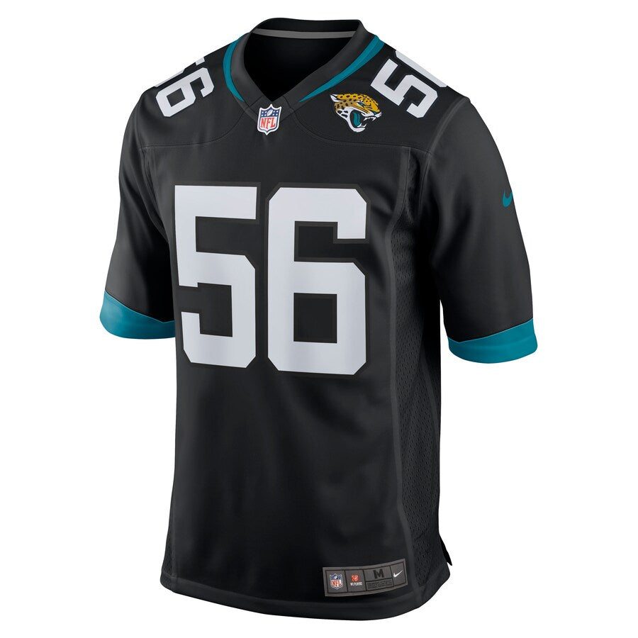 Jacksonville Jaguars Quincy Williams Game Black Football Jersey product image