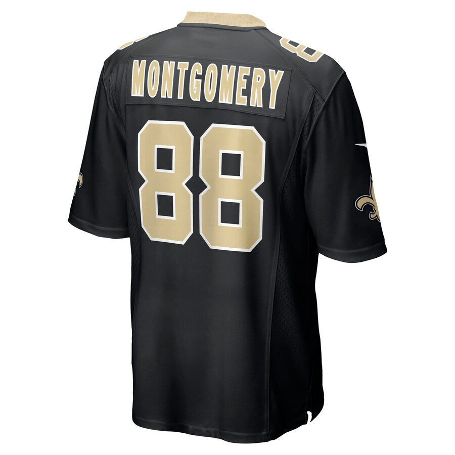 New Orleans Saints Ty Montgomery Game Black Football Jersey product image
