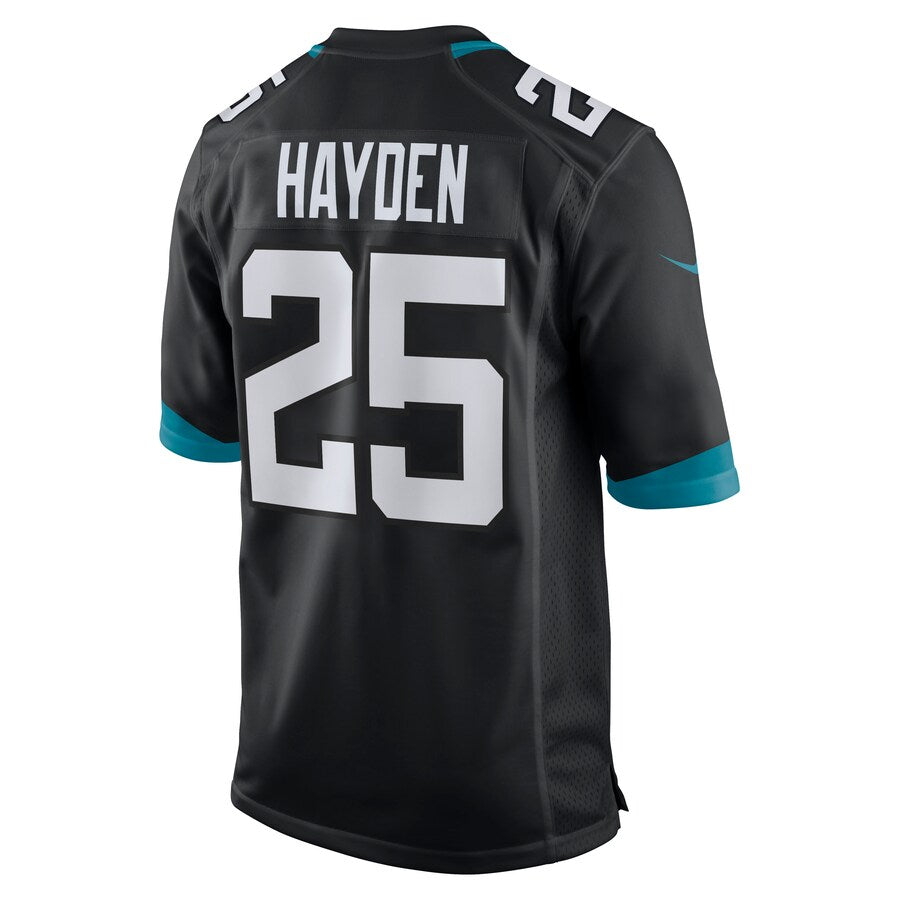 Jacksonville Jaguars D.j. Hayden Game Black Football Jersey product image