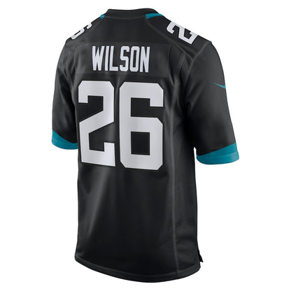 Jacksonville Jaguars Jarrod Wilson Game Black Football Jersey product image