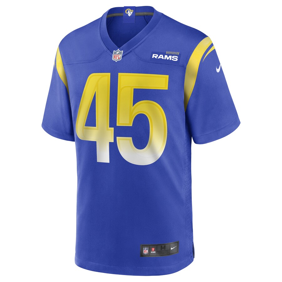 Los Angeles Rams Ogbonnia Okoronkwo Game Royal Football Jersey product image