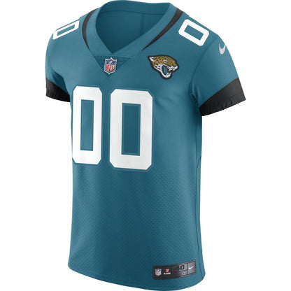 Jacksonville Jaguars Teal Custom Teal Football Jersey product image