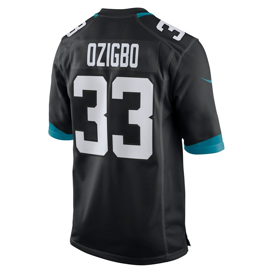 Jacksonville Jaguars Devine Ozigbo Game Black Football Jersey product image
