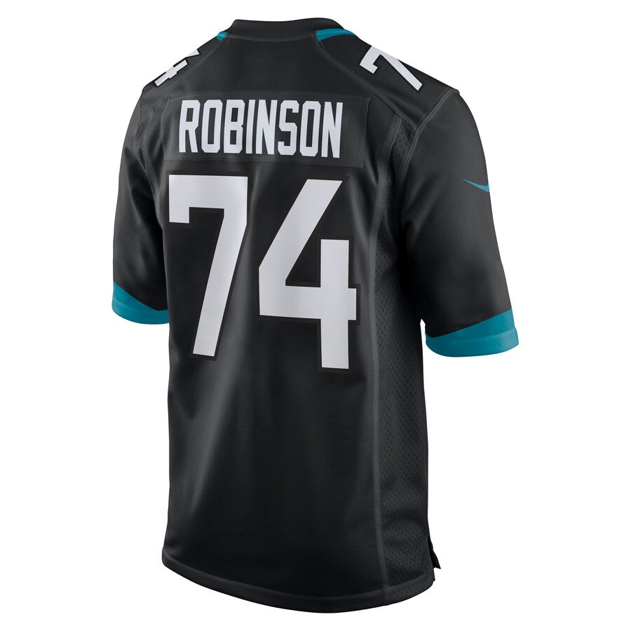 Jacksonville Jaguars Cam Robinson Game Black Football Jersey product image