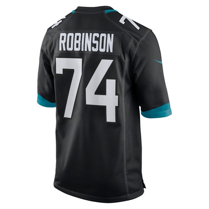 Jacksonville Jaguars Cam Robinson Game Black Football Jersey product image