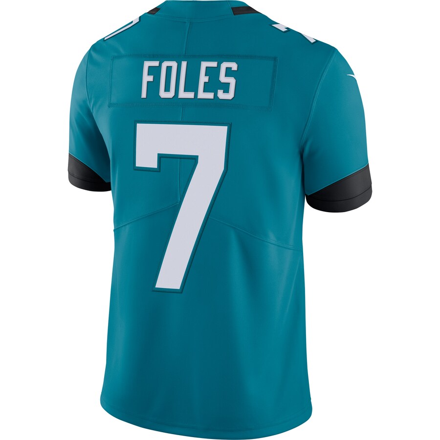 Jacksonville Jaguars Nick Foles Teal Limited Teal Football Jersey product image