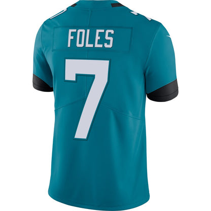 Jacksonville Jaguars Nick Foles Teal Limited Teal Football Jersey product image