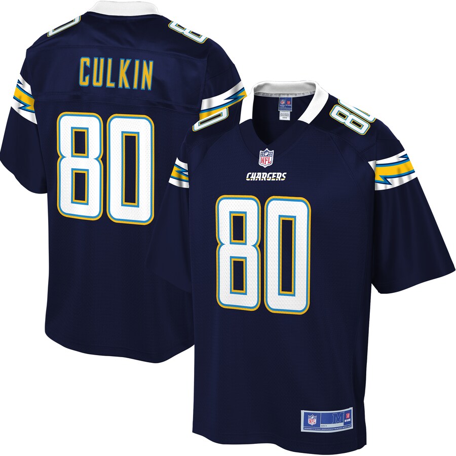Los Angeles Chargers Sean Culkin Pro Line Big & Tall Navy Football Jersey product image
